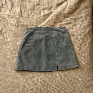Blank NYC Suede Mini Skirt